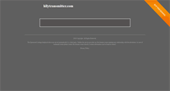 Desktop Screenshot of hllytransmitter.com
